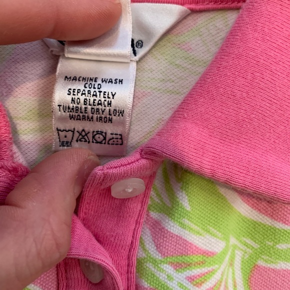 Lilly Pulitzer Girls T-Shirt Dress Sz 6 - Picture 2 of 6